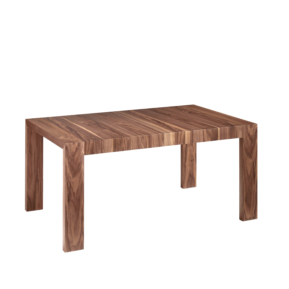 Mesa comedor extensible de madera Nogal