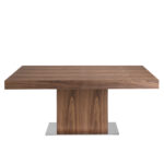 Rectangular Walnut wood dining table