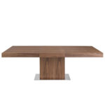 Rectangular Walnut wood dining table