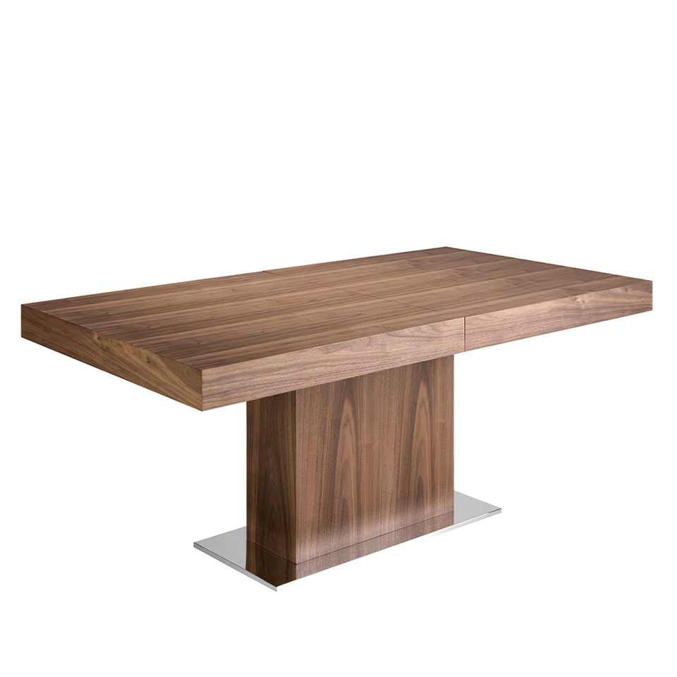 Rectangular Walnut wood dining table