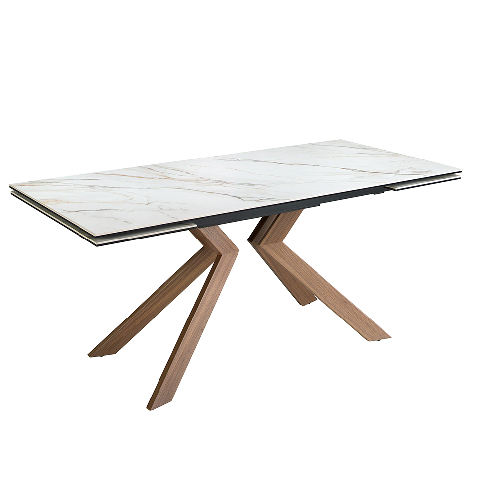 Mesa Comedor Extensible Austin Nogal - Compra Online