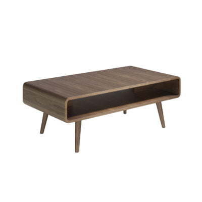 Mesa centro rectangular nogal coffee table - Angel Cerda