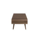 Table basse en bois de noyer