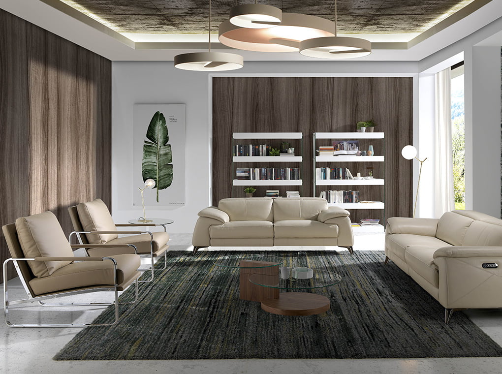 Estantería de madera color Blanco y cristal templado Estantería de madera color Blanco y cristal templado