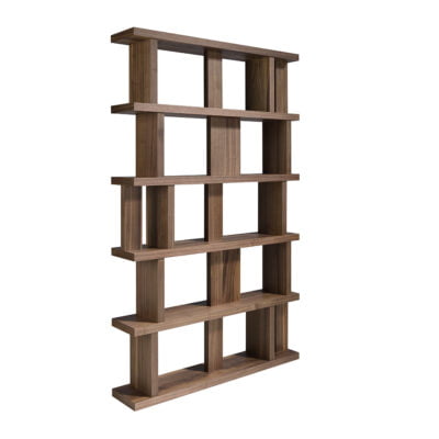 (Español) Estantería madera nogal shelf - Angel Cerda