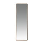 Walnut wood frame standing mirror