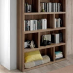 Shelf made of walnut wood