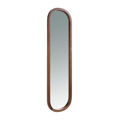 (Español) Espejo pared ovalado nogal mirror - Angel Cerda