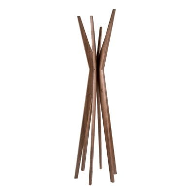 (Español) Perchero madera nogal Coat rack - Angel Cerda