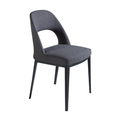 Silla tela gris oscuro chair - Angel Cerda