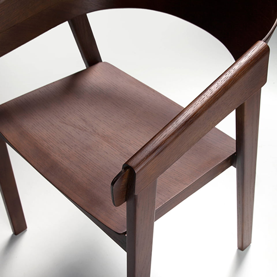 Walnut wood chair Walnut wood chair