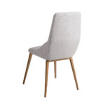 Light grey fabric chair