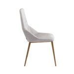 Light grey fabric chair