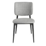 Light grey fabric chair