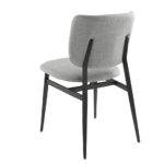 Light grey fabric chair