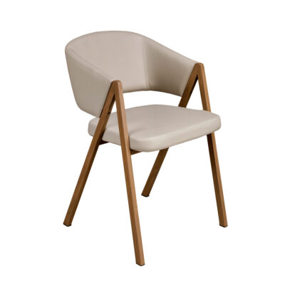 (Español) Silla polipiel visón chair - Angel Cerda