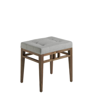 Banqueta tela gris stool - Angel Cerda