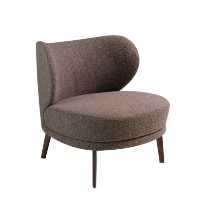 Sillón tela marrón armchair - Angel Cerda