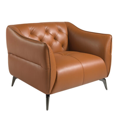 Sillón Chester piel marrón armchair - Angel Cerda