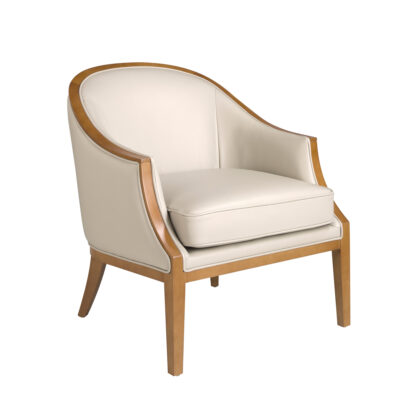(Español) Sillón piel arena armchair - Angel Cerda