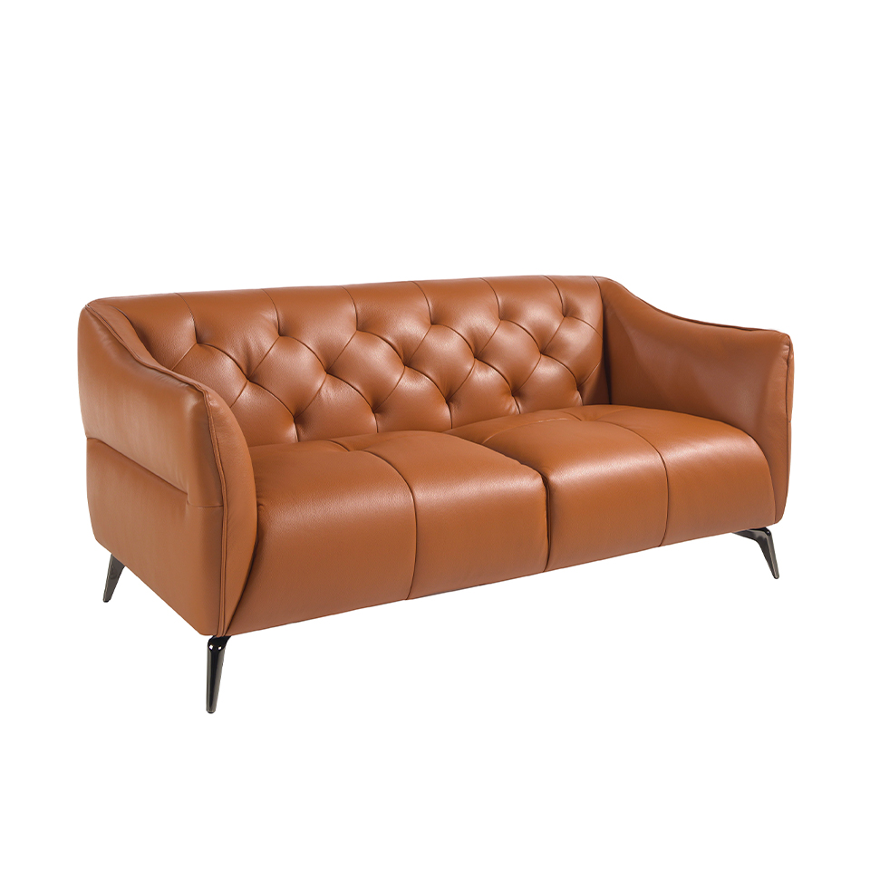 2 seater sofa in leather