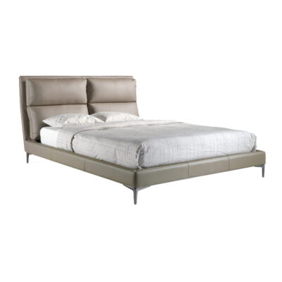 (Español) Cama polipiel color visón bed - Angel Cerda