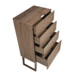 Chiffonnier en bois de noyer