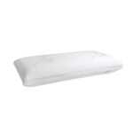 Viscoelastic pillow with lavender scented treatment