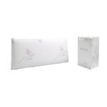 Viscoelastic pillow with lavender scented treatment