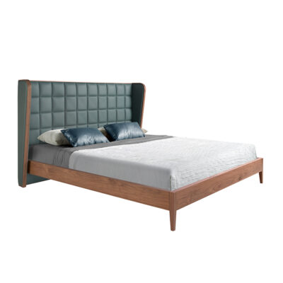 (Español) Cama polipiel color verde oscuro - Angel Cerda