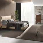 Cama polipiel color crema