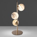 Lampe de bureau en acier inoxydable