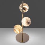 Lampe de bureau en acier inoxydable