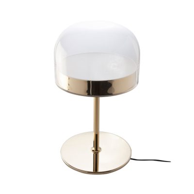 Lámpara de sobremesa en acero y cristal transparente lamp - Angel Cerda