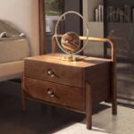 Patterned glass and gold-coloured steel table lamp
