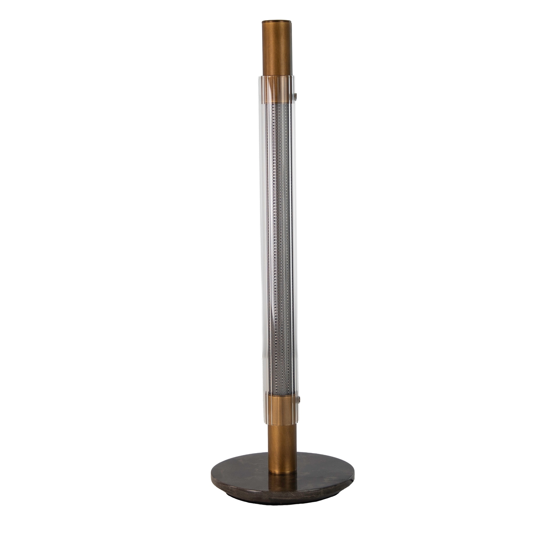 Glass and porcelain marble table lamp Glass and porcelain marble table lamp