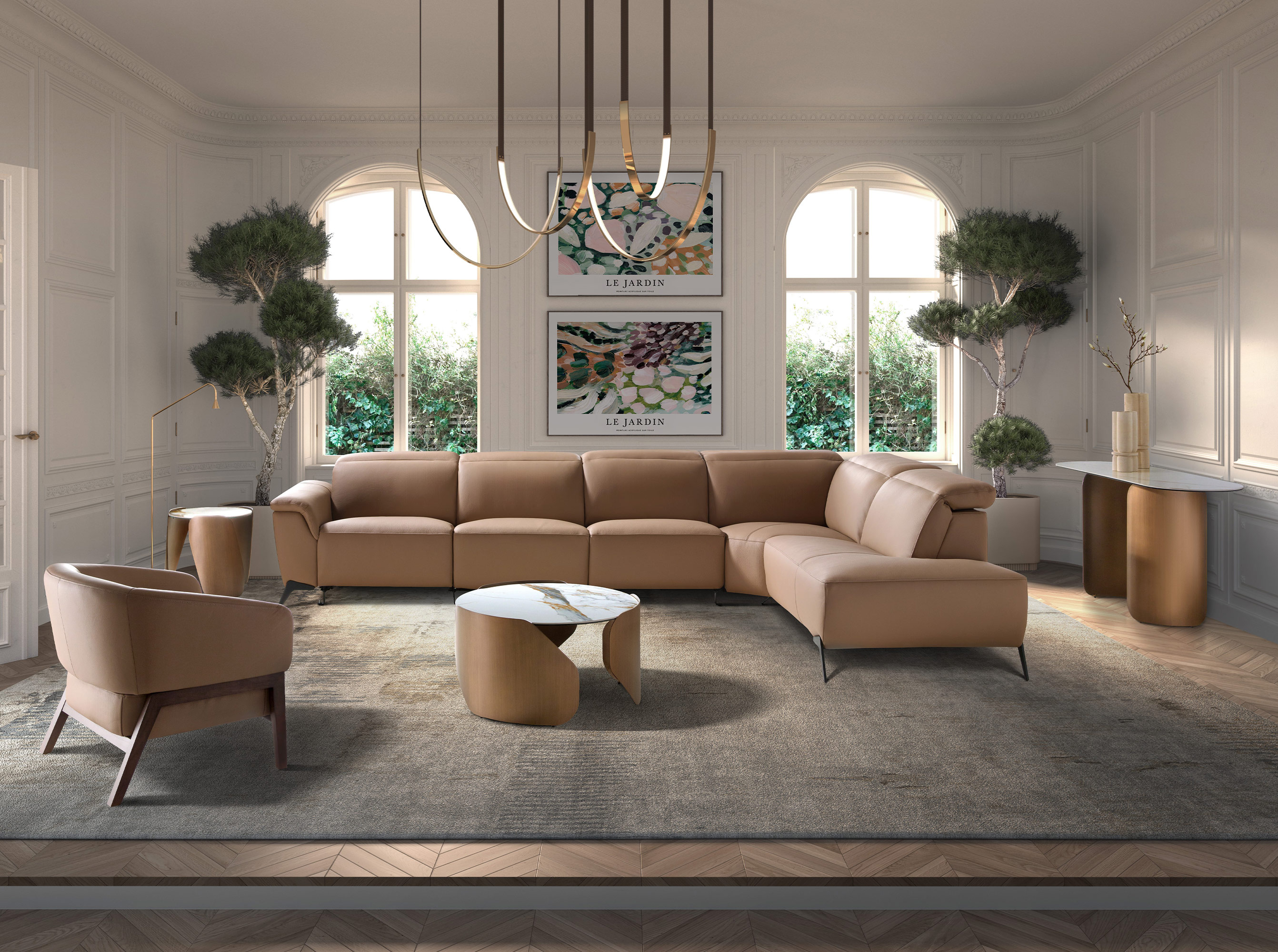 Sillón piel marrón Sillón piel marrón