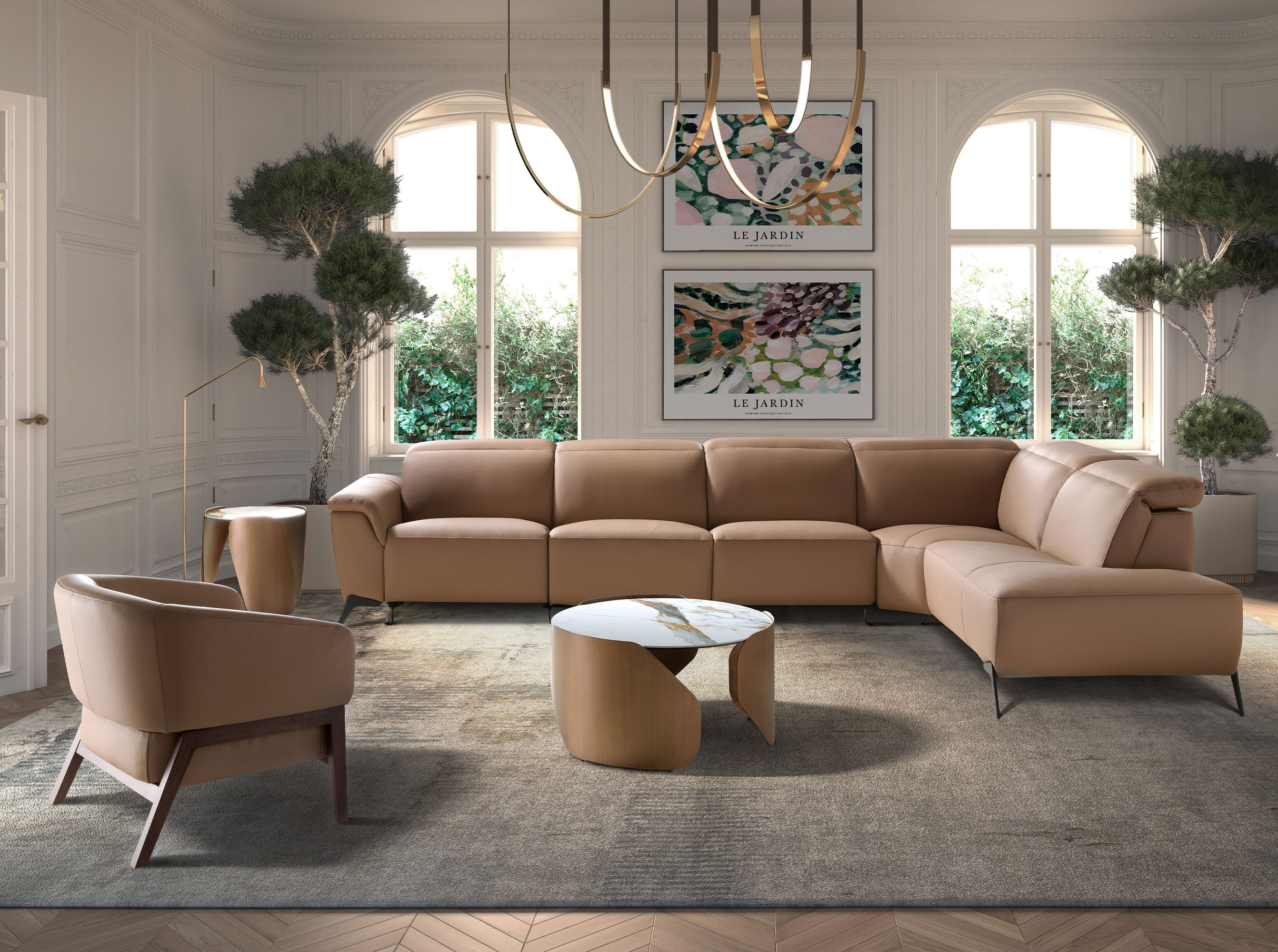 Sillón piel marrón Sillón piel marrón