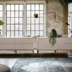 Niebla wooden sideboard and Walnut wood legs