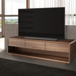 Mueble TV nogal