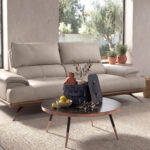 Cesto portaoggetti decorativo quadrato in pelle rigenerata blu scuro con coperchio
