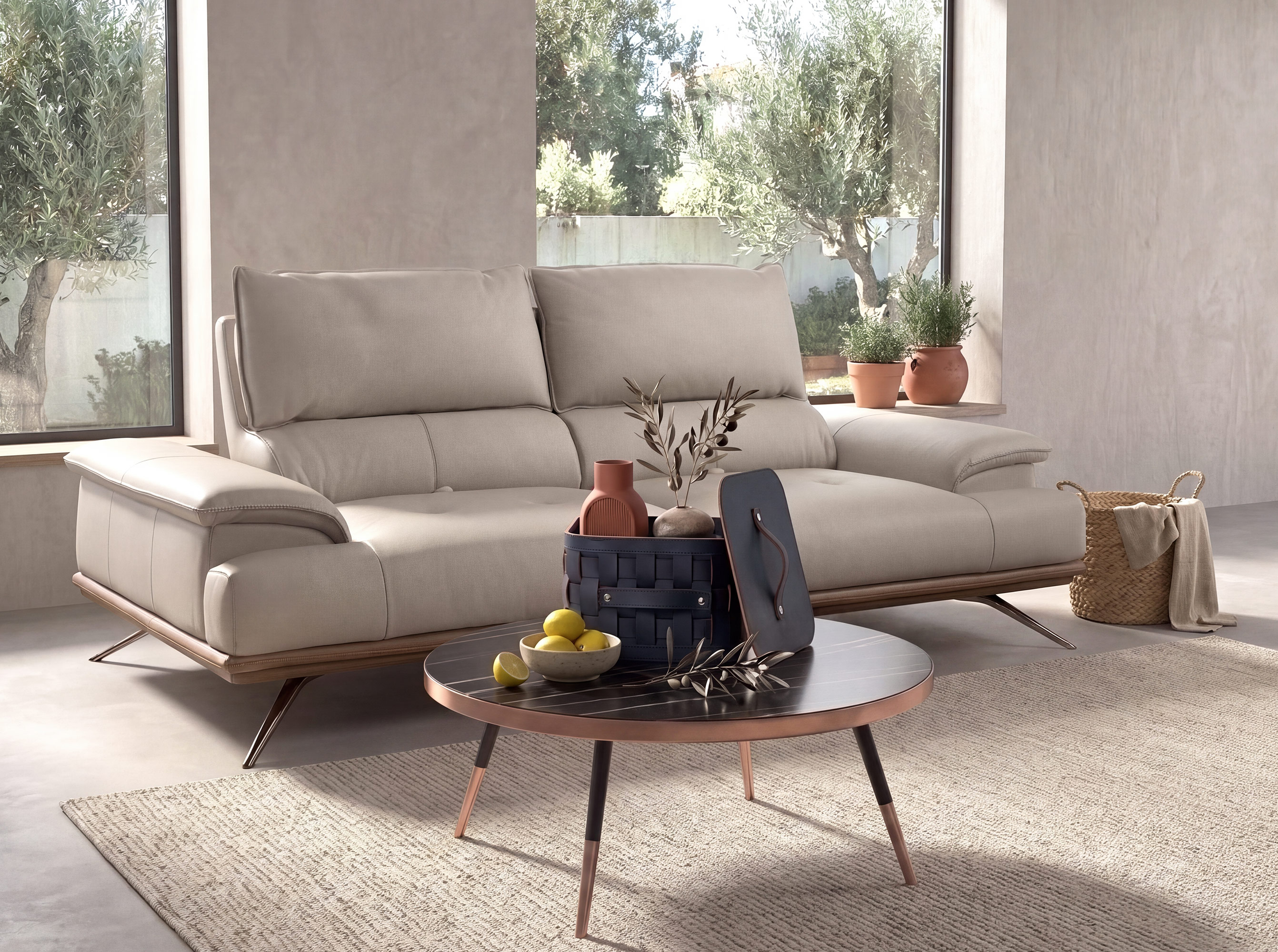 Cesto portaoggetti decorativo quadrato in pelle rigenerata blu scuro con coperchio Cesto portaoggetti decorativo quadrato in pelle rigenerata blu scuro con coperchio