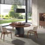 Silla polipiel crema