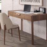 Cream leatherette chair