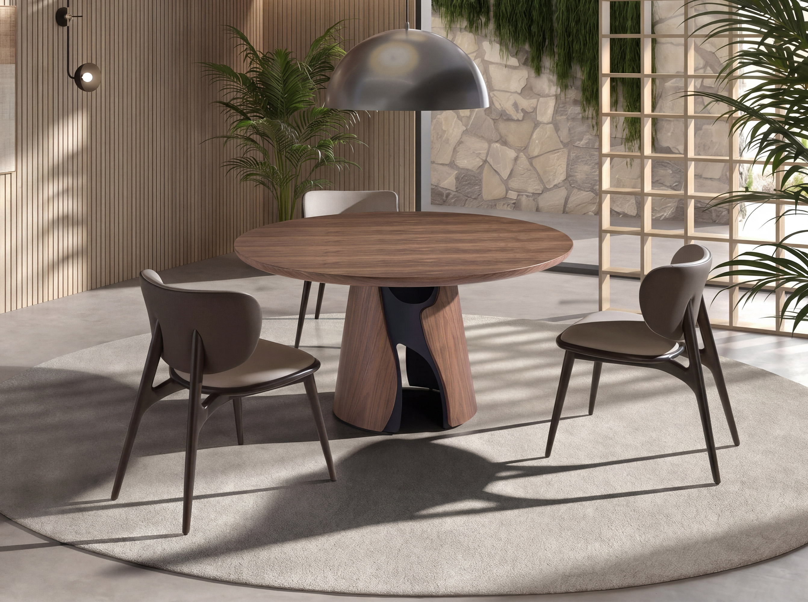 Silla polipiel crema y gris oscuro Silla polipiel crema y gris oscuro