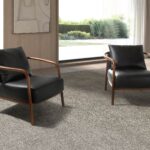 Fauteuil en cuir noir