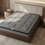 Hybrid mattress with natural latex and independent pocket springs 180x200