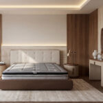 Гибридный матрас из натурального латекса с независимыми карманными пружинами 160x200