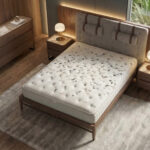 Hybrid mattress with natural latex and independent 7-zone pocket springs 180x200