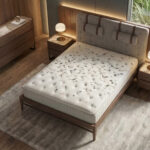 Гибридный матрас из натурального латекса с независимыми карманными пружинами 7 зон 160x200